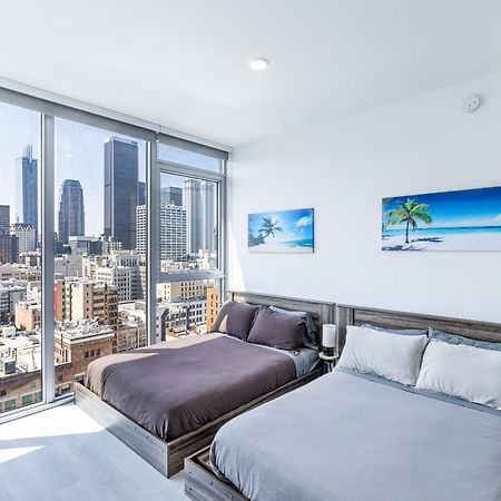 Top Floor High Rise 3 Bed Dtla Skyscraper Penthouse Los Angeles Luaran gambar