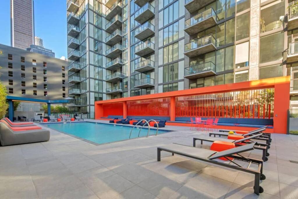 Top Floor High Rise 3 Bed Dtla Skyscraper Penthouse Los Angeles Luaran gambar
