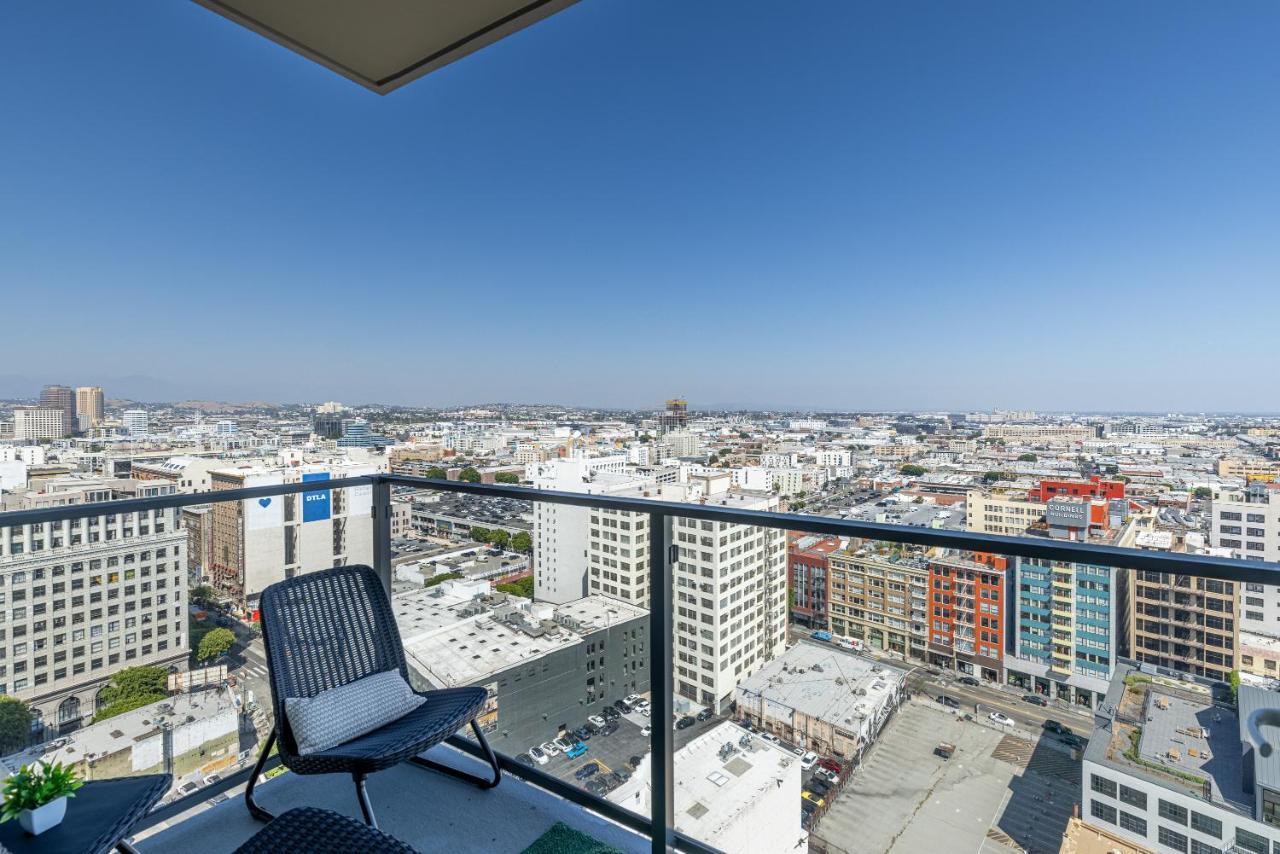 Top Floor High Rise 3 Bed Dtla Skyscraper Penthouse Los Angeles Luaran gambar