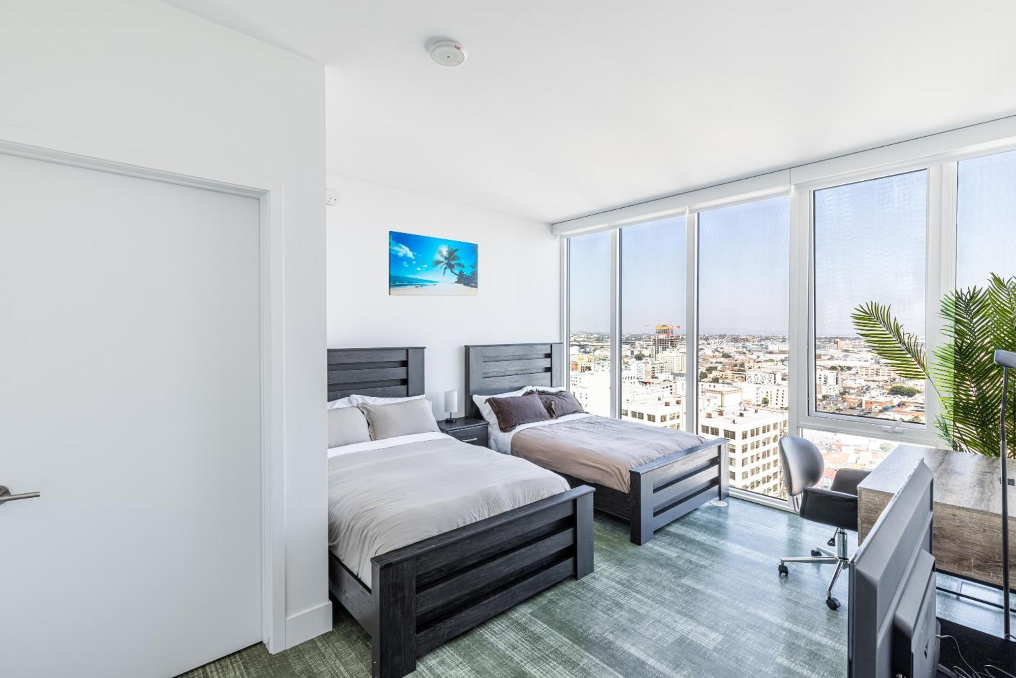 Top Floor High Rise 3 Bed Dtla Skyscraper Penthouse Los Angeles Luaran gambar