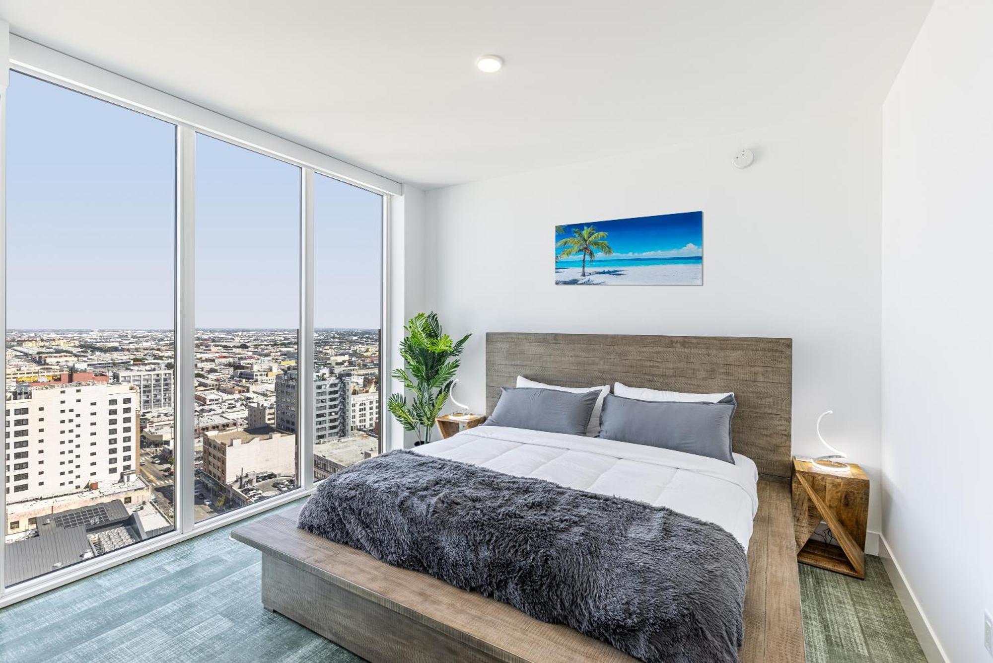 Top Floor High Rise 3 Bed Dtla Skyscraper Penthouse Los Angeles Luaran gambar