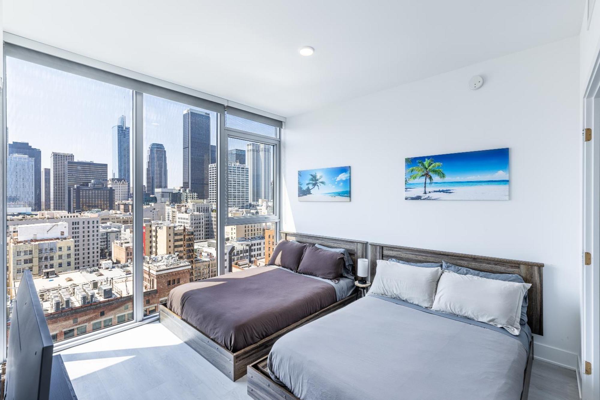 Top Floor High Rise 3 Bed Dtla Skyscraper Penthouse Los Angeles Luaran gambar