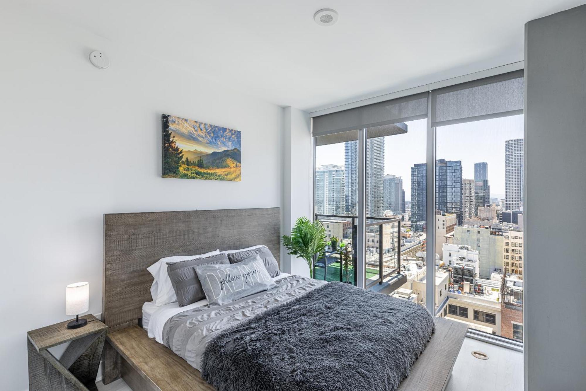 Top Floor High Rise 3 Bed Dtla Skyscraper Penthouse Los Angeles Luaran gambar